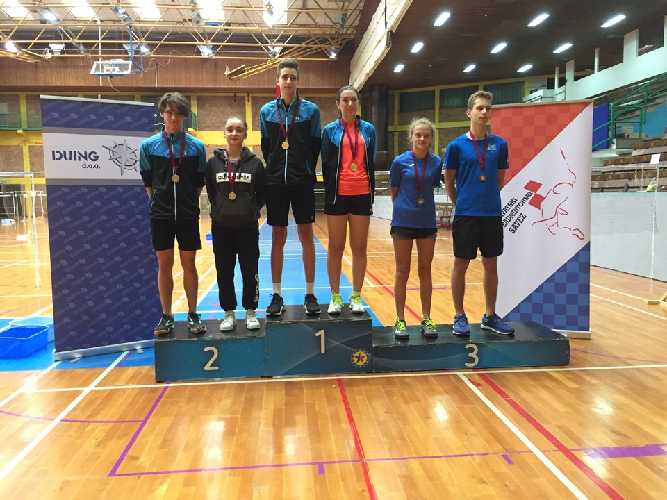 hrvatski kup, badminton zadar, U17, 3. mjesto