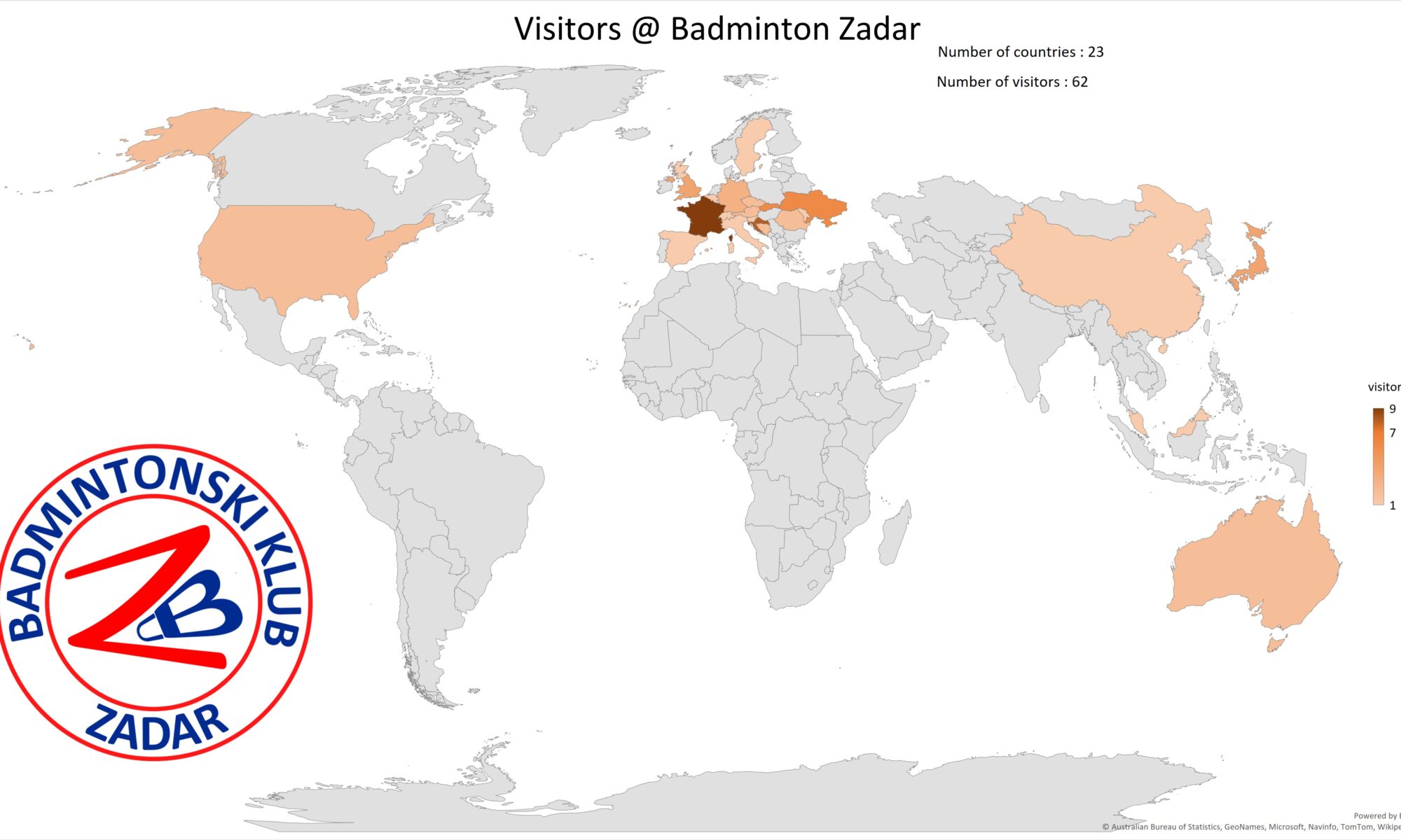 Visitors at Badminton Zadar – May 2025 update