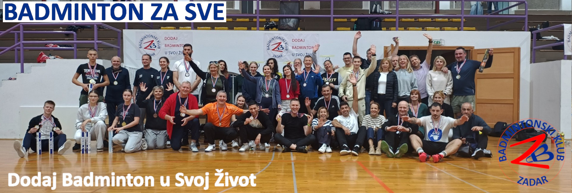 Badminton Za Sve 2025 – Zimsko izdanje: Regionalni talent zablistao u Zadru