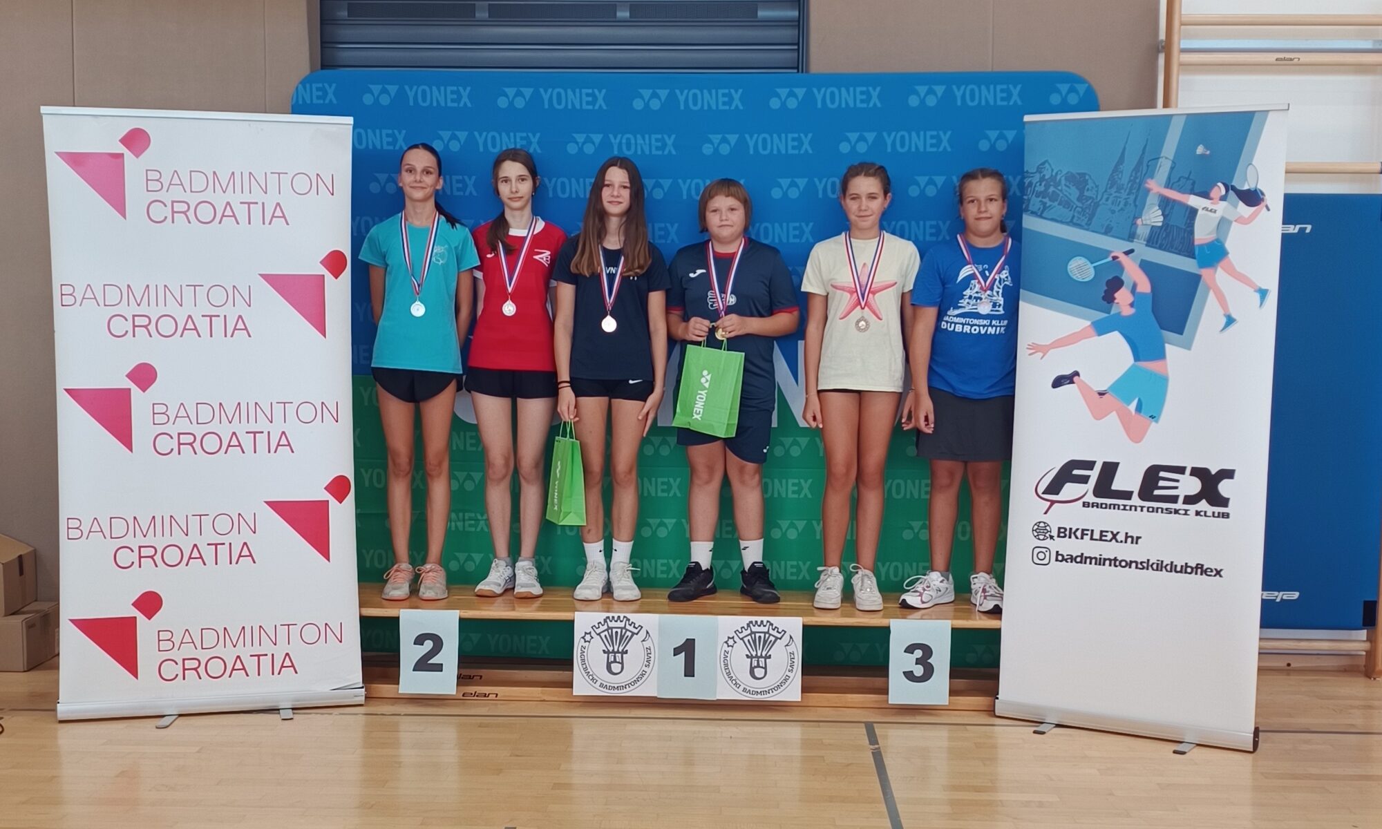 Badmintonski klub Zadar ostvario povijesni uspjeh na Hrvatskom kupu – Prva medalja u U13 kategoriji Badmintonski klub Zadar ostvario povijesni uspjeh na Hrvatskom kupu – Prva medalja u U13 kategoriji